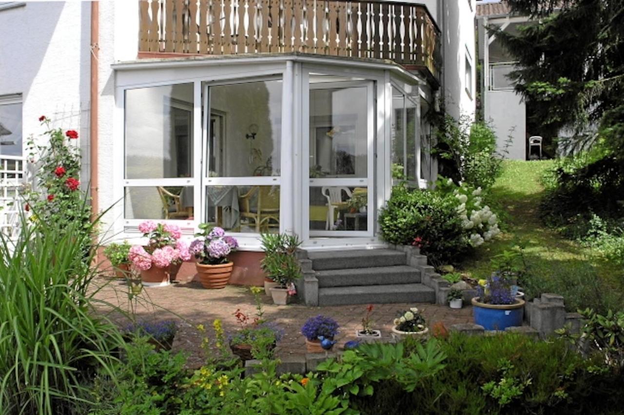 Ferienwohnung Fuldatalblick Buitenkant foto