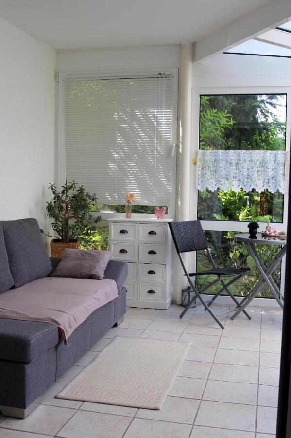 Ferienwohnung Fuldatalblick Buitenkant foto