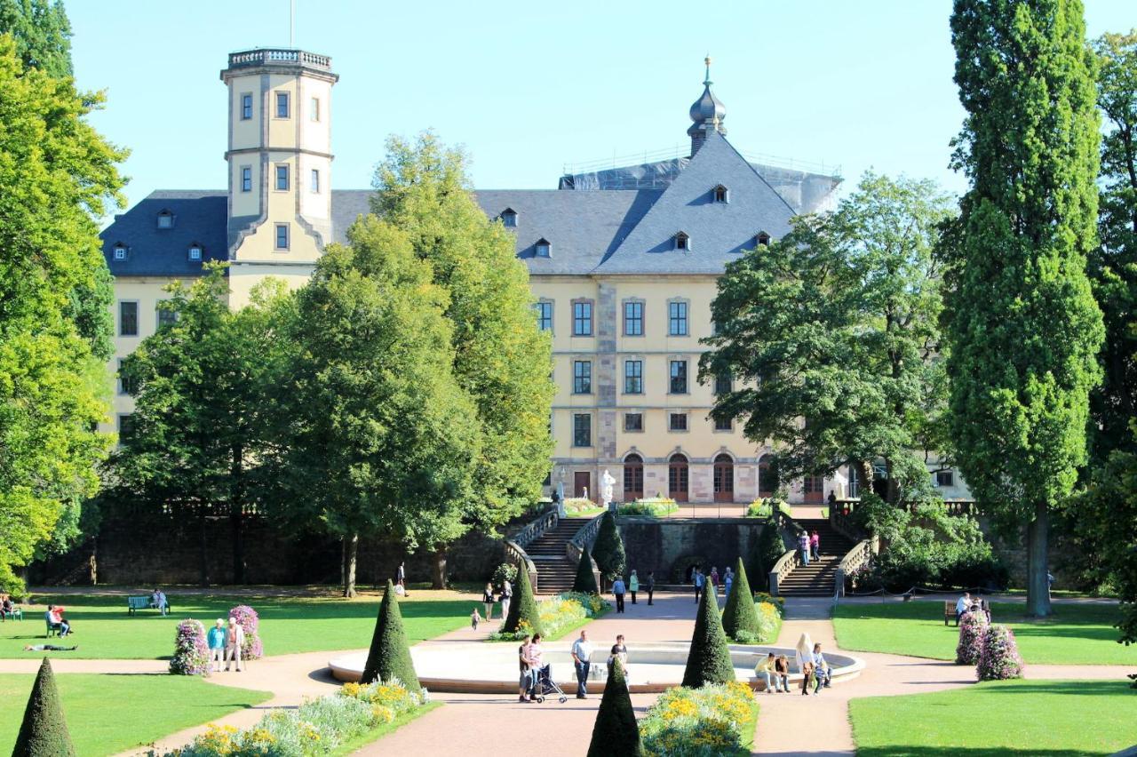 Ferienwohnung Fuldatalblick Buitenkant foto